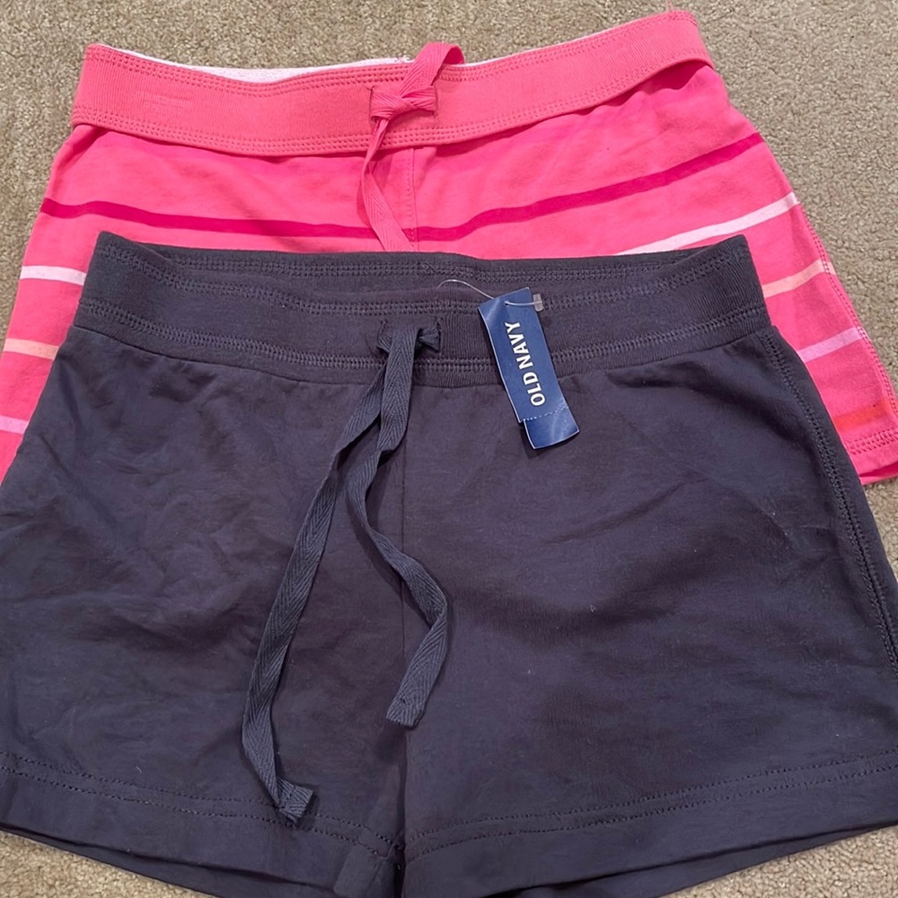 2 pack girls shorts new